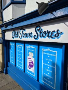 shop signwriting bridlington old town